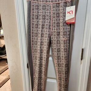 Kari Traa 100% merino wool Taupe base layer